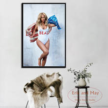 Posters And Prints Beyonce Super Music Singer Star Pop Art Canvas Painting Wall Pictures For Living Room Decoration Home Decor 2024 - buy cheap