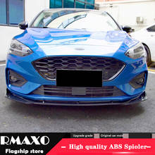 Protetor para difusor de para-choque traseiro, para focus abs 2014-2019, sck body kit, amortecedor, pá traseira, spoiler traseiro 2024 - compre barato