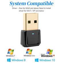 USB Bluetooth 5,0 адаптер приемник передачи беспроводной адаптер для ноутбука ПК мышь клавиатура динамик 2024 - купить недорого