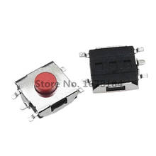 100 peças 6*6*3.1mm SMD-5 5 pinos com toque micro interruptor momentâneo/botão para display de laptop 2024 - compre barato