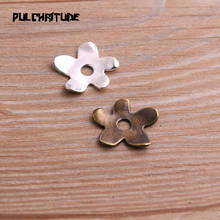  16pcs 19*19mm Two Color Receptacle Hollow Flower DIY Spaced Jewelry Accessories Charms For Jewelry Making 2024 - buy cheap