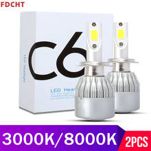 FDCHT H1 h11 led h4 h7 led car headlight bulb car light 3000k8000k psx24w h15 h27 d1s d2s d4s 24v hb3 hb4 h8 h3 turbo super lamp 2024 - buy cheap