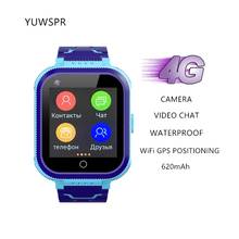 Reloj inteligente con GPS para niños, dispositivo resistente al agua, 4G, WIFI, GPS LBS, posicionamiento, videollamada SOS, monitoreo remoto, T3 2024 - compra barato