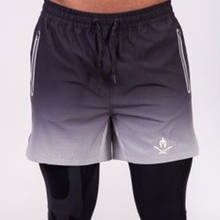 2021 dos homens verão wear gradiente na moda da marca calças em linha reta casual correndo shorts novos homens ginásio de fitness esportes ao ar livre shorts 2024 - compre barato