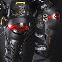 Rodilleras con luz LED para motocicleta, Protector de rodilla EN1621-1 CE, para Motocross, MTB, MX 2024 - compra barato