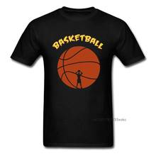 Personalized T Shirts Men's T-Shirt Basketballer Tshirt Cool Tops Fan Tees Groups Custom Clothes Cotton Fabric No Fade Black 2024 - buy cheap