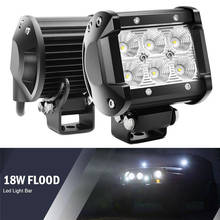 18W LED Work Light 4WD Offroad Spot Fog ATV SUV UTE Driving Lamp For Jeep 2024 - buy cheap