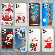 Ciciber Рождество Санта Клаус чехол для iPhone 11 чехол для iPhone 11 Pro XR XS Max 7X8 6 6S Plus 5 5S SE 2020 силиконовый чехол 2024 - купить недорого