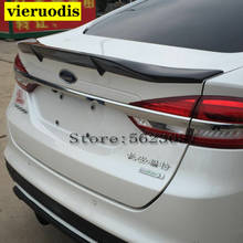 For Ford Mondeo / Fusion auto parts new models FRP fiberglass Unpainted Rear Roof Spoiler Wing Trunk Lip Boot Cover Car Styling 2024 - buy cheap