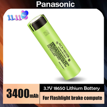 1 шт. оригинальный бренд Panasonic новый 3,7 v 18650 3400mah литиевая аккумуляторная батарея NCR18650B для фонарей тормозов компьютеров 2024 - купить недорого