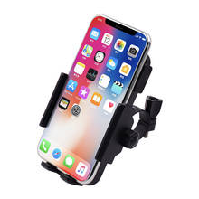 Motorcycle Phone Holder with Wireless Charger Scooter Mirror Rear View Mount Grip bracket Holder for 4.5-7 inch Mobile Devices 2024 - buy cheap