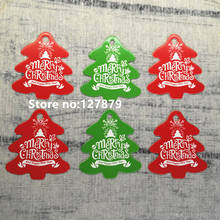 50pcs Christmas Series Tags Paper Gift Label Tag DIY Crafts Hang Tag Gift Baking Wrapping Decorative Gift Card Christmas Favors 2024 - buy cheap