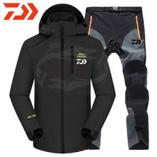 2021 Daiwa Fishing Suit Men Spring Autumn Thin Fishing Clothing Hooded Sports Hiking Fishing Jacket Outdoor Clothes Fishing Wear 2024 - buy cheap