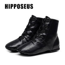 Hipposeus-zapatos de baile de Jazz para niños, zapatillas de baile Unisex, zapatos de baile de salón modernos, práctica de Salsa 2024 - compra barato