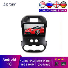 AOTSR Android 10 Автомобильный GPS для Ford Ranger F250 2011-2014 магнитофон автомобильный навигатор IPS экран мультимедийный плеер головное устройство 2024 - купить недорого