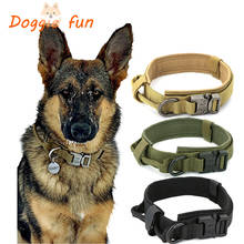 Dog Collar Adjustable Military Army Tactical Pets Dog Leash Harness Control Handle Training Pet Cat For Small Large Dogs 2024 - buy cheap