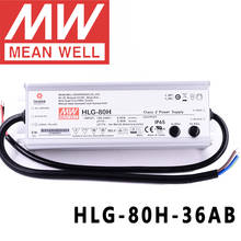 Original Mean Well HLG-80H-36AB for Street/high-bay/greenhouse/parking meanwell 80W Constant Voltage Constant Current LED Driver 2024 - buy cheap