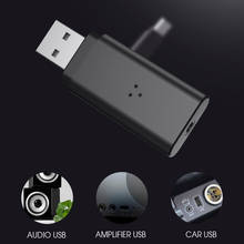 Kebidu-adaptador receptor de Audio estéreo, Bluetooth V5.0, inalámbrico, manos libres, USB, Kit de adaptador para altavoz para teléfono y coche 2024 - compra barato