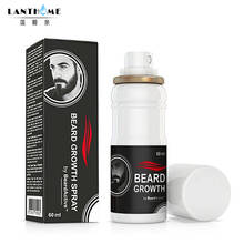 2pcs 60ml Men Beard Growth Spray Sexy Beard Care oil Beard Rapid Growth Eyebrow Nourishing Facial Hair Grower Hair Growth Liquid 2024 - buy cheap