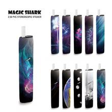 Magic Shark-pegatina de película de la Luna para IQOS 3, pegatina de mariposa en estéreo para IQOS3 Multi 2024 - compra barato