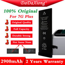 2021 original 10 peças de bateria de fábrica daxiong para iphone 7 p 7 plus 7 plus 0 ciclo 2900mah peças de substituição para reparo 2024 - compre barato