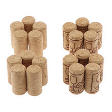 10 unids/set nuevo tapones de vino recto corchos de madera botella de enchufe barra de herramientas de cocina 2024 - compra barato