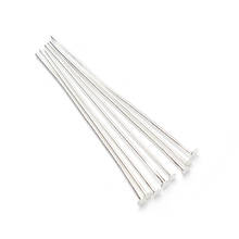200pcs/lot Silver Gold Color Iron Flat HeadPins Needles Pins 0.7*26mm DIY Earring Necklace Jewelry Findings Accessories F118 2024 - buy cheap