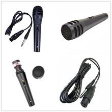 1pc mic handheld pro microfone dinâmico microfone portátil com fio karaoke usb ktv player microfone alto-falante gravação de música microfones 2024 - compre barato