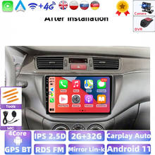 Android 2G+32G 9 Inch 2Din Car Radio Stereo GPS Navigation Player For Mitsubishi Lancer Ix 2006-2010 Car Stereo WiFi IPS Player 2024 - buy cheap