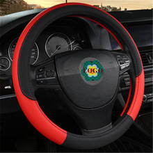 New Universal 38CM Diameter Steering Wheel Cover PU Leather Soft For BMW Benz VW Car Interior Decoration Accessories 2024 - buy cheap