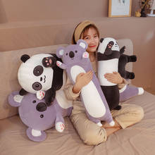 Cute Panda Plush Toys Koala Animals Stuffed Animals Plush Doll Toys Kids Children Birthday Gifts Kawaii Kawaii Plush Long Pillow 2024 - buy cheap