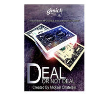 DEAL OR NOT DEAL Blue or Red by Mickael C Gimmick Magic Cards Magic Tricks Magician 2020 New Arrivals Close up Magic Props Fun 2024 - buy cheap