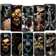 T87 Grim Reaper Skull Skeleton Case for Samsung A01 A10 A11 A20 A20E A21 A30 A40 A41 A50 A51 A60 A70 A71 A81 A91 M10 M20 M30 2024 - buy cheap