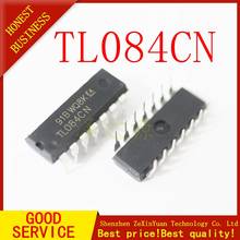 100pcs/lot New TL084CN TL084 DIP14 operational amplifier IC 2024 - buy cheap