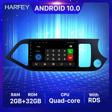 Harfey Android 10.0 9inch Car Radio GPS Multimedia Player for 2011 2012 2013 2014 KIA Picanto Morning 2024 - buy cheap