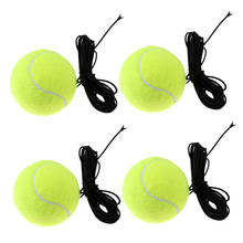 4Pcs Rubber Tennis Exercise Balls Outdoor Practice Training Ball Tools 2024 - buy cheap