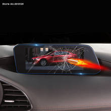 Pantalla de navegación GPS para salpicadero de coche, película protectora endurecida, accesorios interiores para Mazda 3 Axela 2019, 2020, 2021 2024 - compra barato