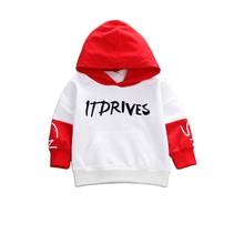 Kids Casual Hoodies New Spring Autumn Fashion Baby Clothes Children Boys Girls Cotton Hooded Sweatshirts Infant Letter Clothing 2024 - buy cheap
