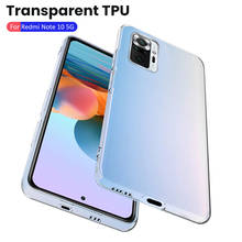 Transparent Clear Phone Case For Xiaomi Redmi Note 10 Pro Max Soft TPU Back Cover Redmi Note 10 Pro Note10 Silicone Fundas Case 2024 - buy cheap