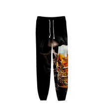 Fashion Skull Beer 3d Printed Jogger Harem Pant Casual Sport Hip Hop Men Women Long Loose Harajuku Unisex Trousers Fitness Pants 2024 - buy cheap