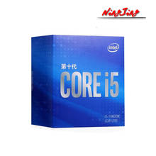 Процессор Intel Core i5-10600K, I5 10600K, 4,1 ГГц, 6 ядер, 12 потоков, 12 МБ, 65 Вт, LGA1200, новый, запечатанный, но без кулера 2024 - купить недорого