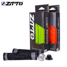 ZTTO 1 пара чистый силикон гель прочные ударопрочные Нескользящие мягкие велосипедные ручки для горного велосипеда 22,2 мм руль 2024 - купить недорого