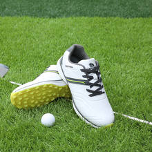 Tênis de golfe originais masculinos, sapatos esportivos de treinamento sem homens, cano curto, à prova d'água, tamanhos 39-47, para golfe, eua 2024 - compre barato
