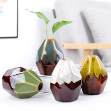 Vaso de cerâmica para decoração, vaso criativo europeu de cerâmica para decoração de sala de estar, quarto, cozinha, banheiro, escritório para decoração de casa 2024 - compre barato