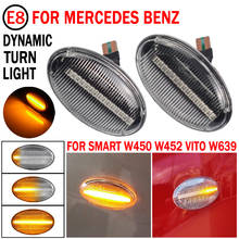 Luces LED dinámicas de señal de giro para coche, marcador lateral, accesorios para Smart 450 452 y mercedes-benz W168 W639 W447 Citan W415, 2 uds. 2024 - compra barato