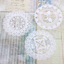 YPP CRAFT White Lace Paper Doilies/Placemats for Wedding Party Decoration Supplies Scrapbooking Paper Crafts 2024 - buy cheap