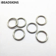 New arrival! 30mm Rhodium color 200pcs CCB Rings Shape beads for Earrings parts,hand Made Earrings Findings Jewelry DIY 2024 - buy cheap