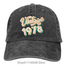 Vintage 1978-41st Birthday Retro Men Women Bucket Hats Baseball Caps Bonnet Beanie Gorros Muts шарф капюшон Winter clothes Beret 2024 - buy cheap