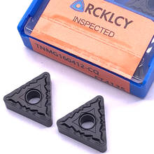 10pcs RCKLCY External Turning Tools TNMG160412 CQ FT4125 Carbide insert Lathe cutter Tool turning insert 2024 - buy cheap