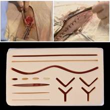 Silicone Human Skin Model Suture Practice Pad Training Practice Tool 2024 - buy cheap